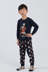 PIGIAMA BAMBINO  BLU